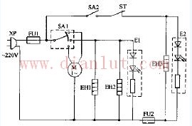 Beautiful XSM1500 Ceramic Turbine Heater Circuit Design