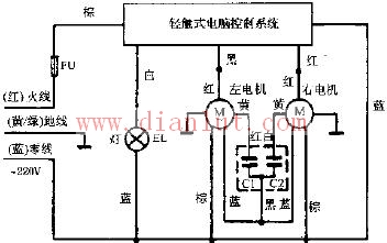 Oda YP5-4C luxury ultra-thin double air duct range hood circuit schematic