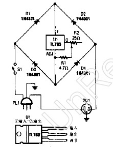 Electric iron control circuit schematic