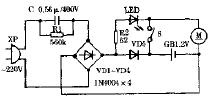 Hitachi RM-1500UD Cordless Electric Shaver Circuit Schematic