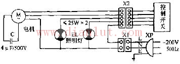 Schematic diagram of Little Swan Fangtai type range hood