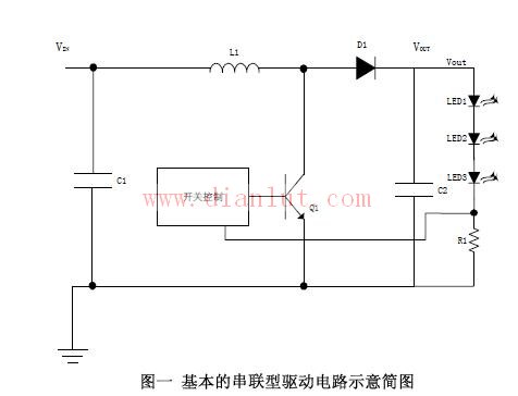 Mobile phone backlight driving circuit