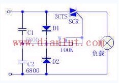 Hybrid dimmer circuit