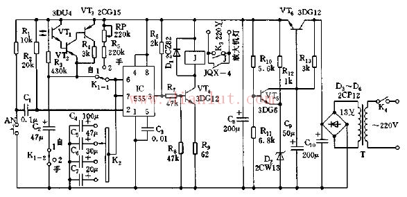 Photo enlargement auto metering timer electronic circuit diagram