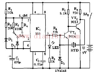 Time-limited warning circuit