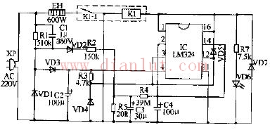 DLF-B type far infrared electric heating pot circuit