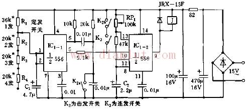 555-based firing control circuit