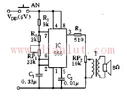 555 integrated dispatch trainer circuit