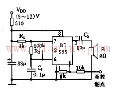 Timekeeping audio circuit diagram