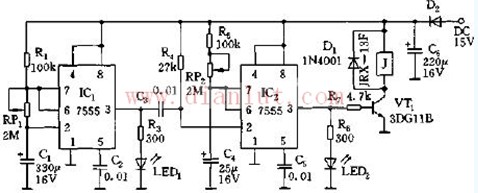 Ventilation fan automatic timing controller circuit design