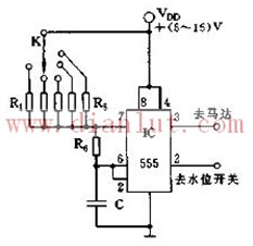 Simple washing machine timer circuit design