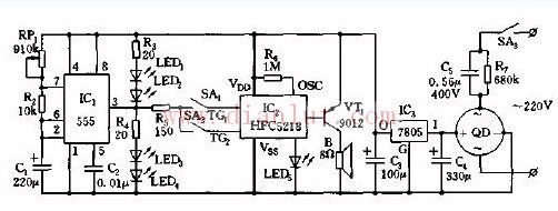 Welcome guest voice greeting circuit diagram