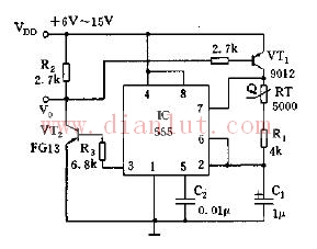 555 temperature frequency conversion circuit