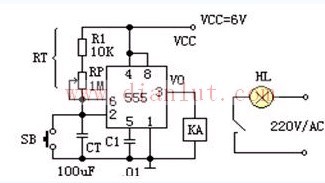 Photo exposure timer circuit