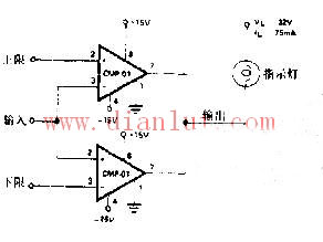 Precision Broken Double Limit Gating Tester Circuit