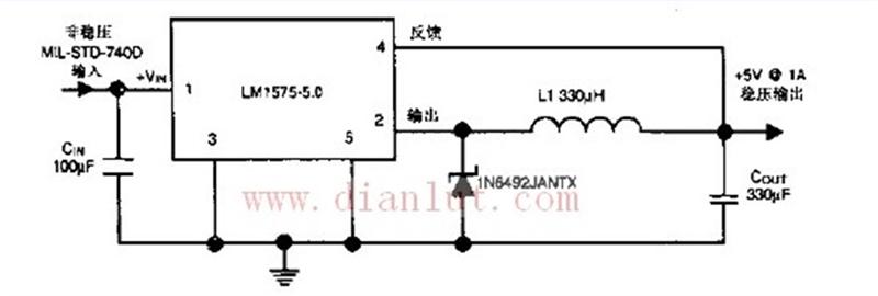 28V-25V voltage converter