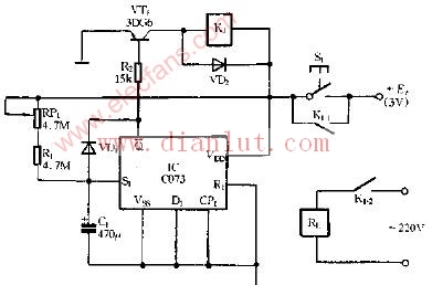 Timing circuit using D flip-flop