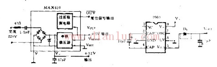 Voltage conversion circuit schematic