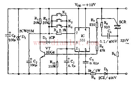 Temperature controlled multi-point control switch circuit