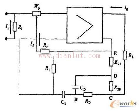 PID feedback circuit schematic