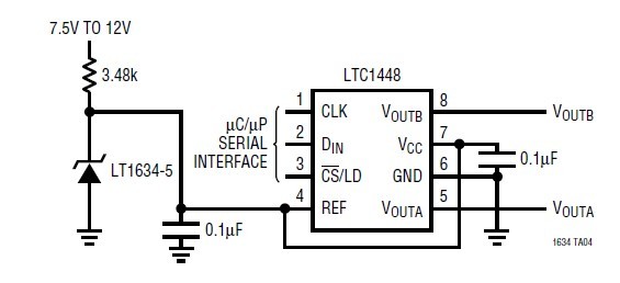 LT1634-Micropower Precision Shunt Voltage Reference