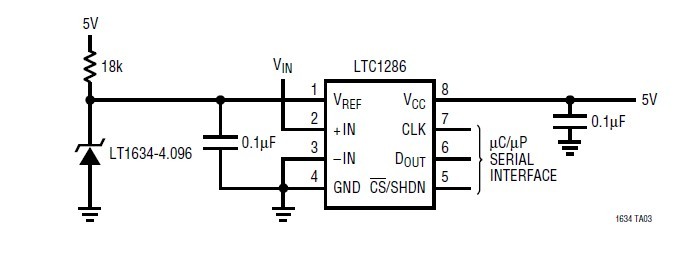 LT1634-Micropower Precision Shunt Voltage Reference