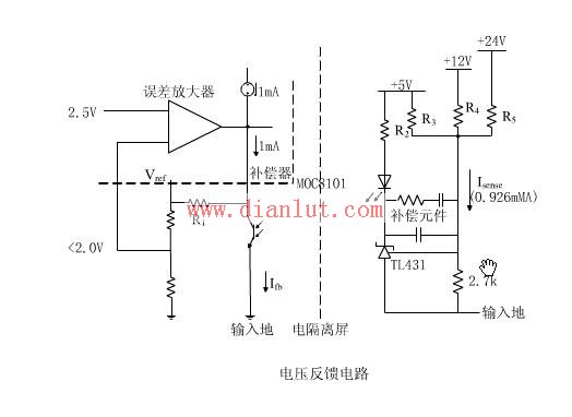 Voltage feedback circuit