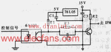 IPM gate drive isolation circuit