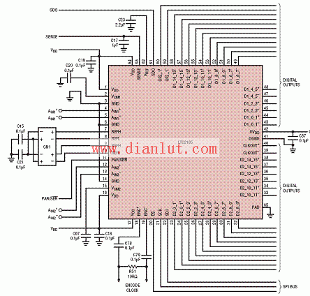 LTC2185 application circuit