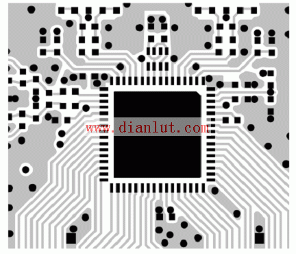 LTC2185 application circuit PCB layout