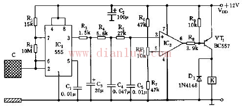 Capacitive switching circuit