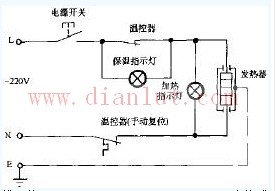 Songyi DZP-6.6A DZP98-8.6A DZP150-15A direct heating electric thermos circuit design