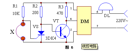 Wire control circuit diagram