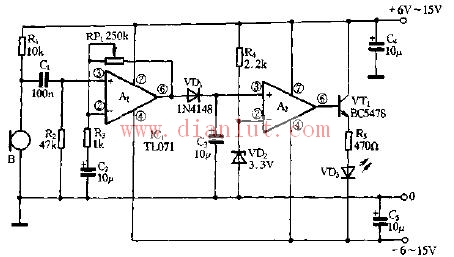 Ambient noise detector circuit