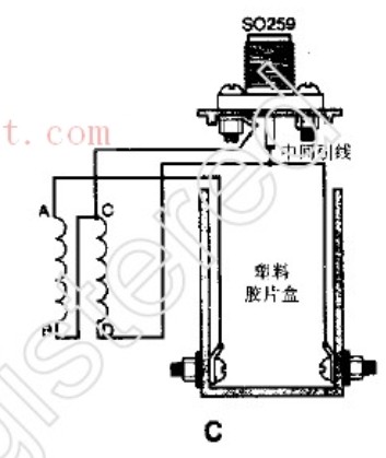 4:1 balance-unbalance converter connection diagram