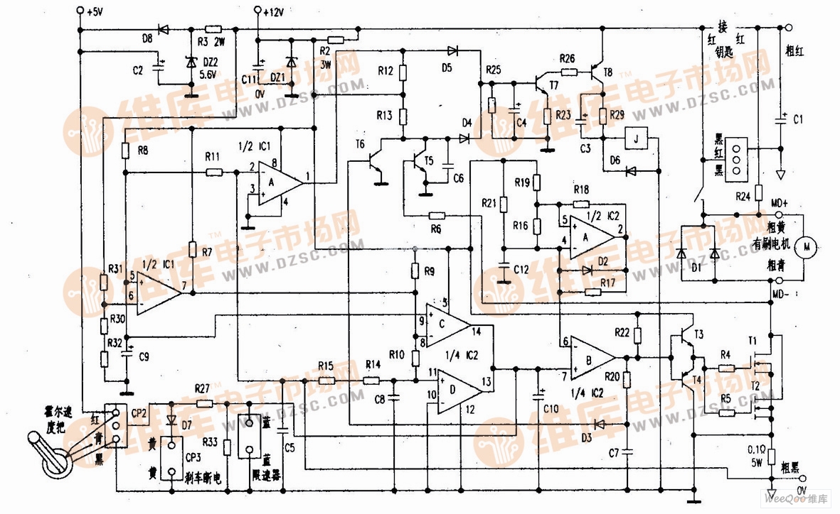 High definition electric bicycle circuit