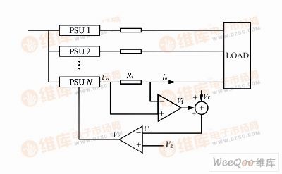 Drooping method working principle circuit diagram