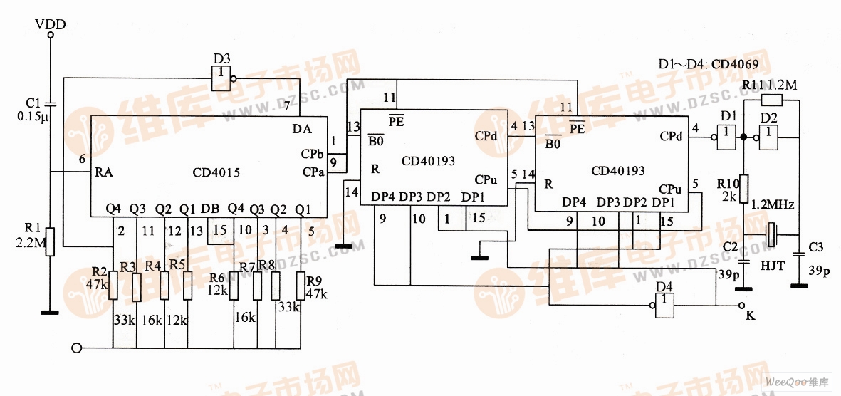 FSK generating circuit