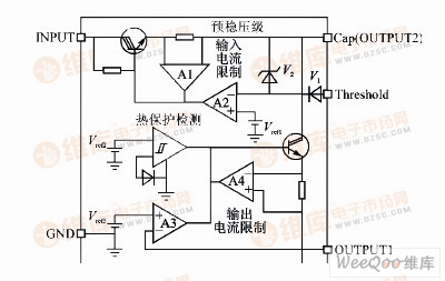 VB409 internal structure circuit diagram