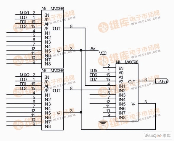 MUX circuit