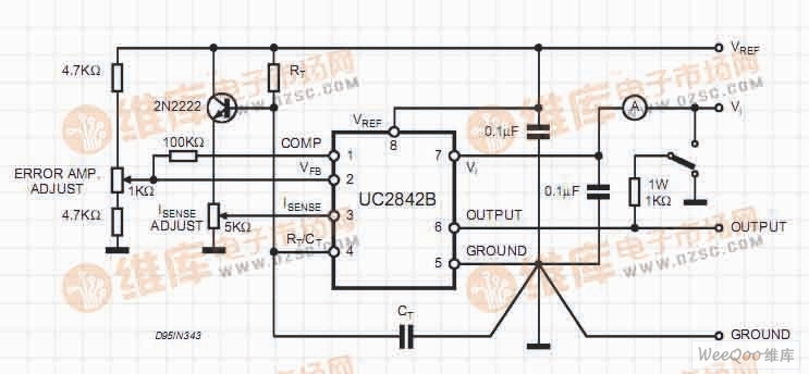 UC2842 circuit diagram