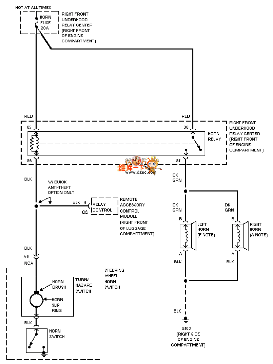 Universal Oldsmobile Speaker Circuit Diagram