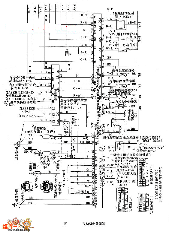 Xiali 2000 engine circuit diagram