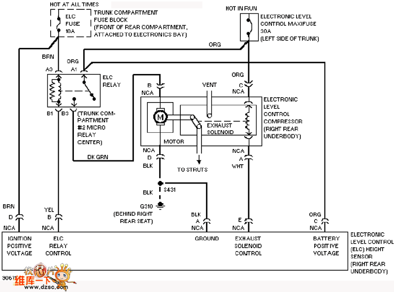 Kaidi Lac electronic suspension circuit diagram