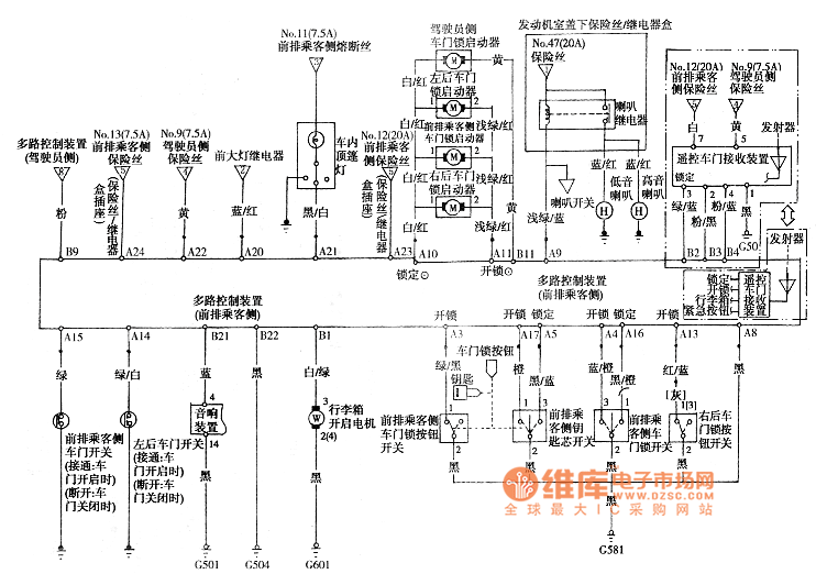 Accord anti-theft system circuit diagram 2