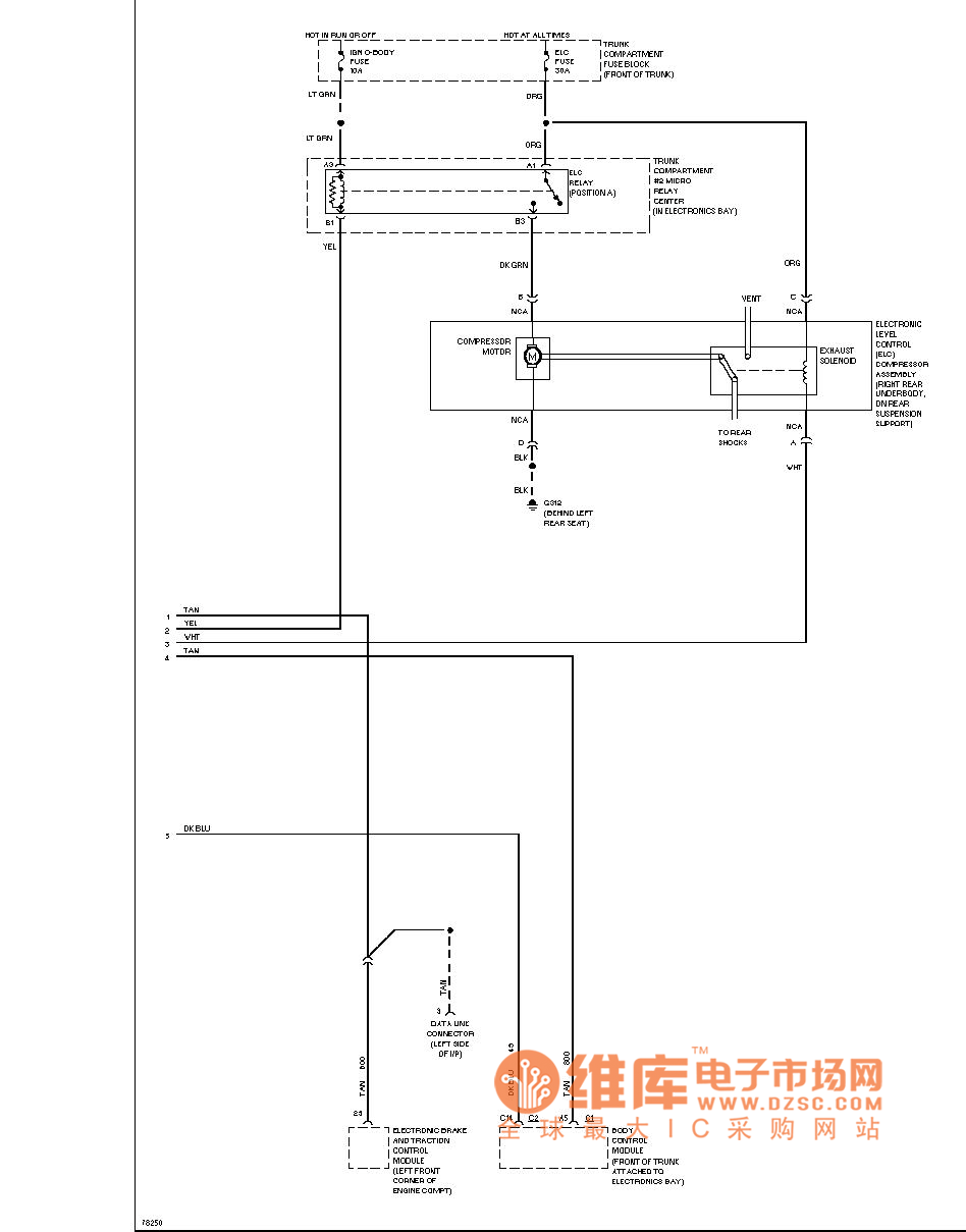 Kaidi Lac electronic suspension circuit diagram (continuous road inductive suspension) 2