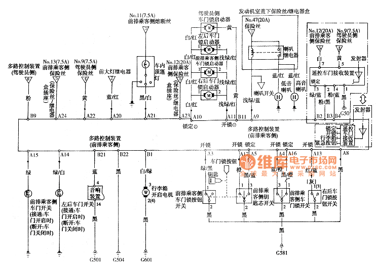 Odyssey anti-theft system circuit diagram 2