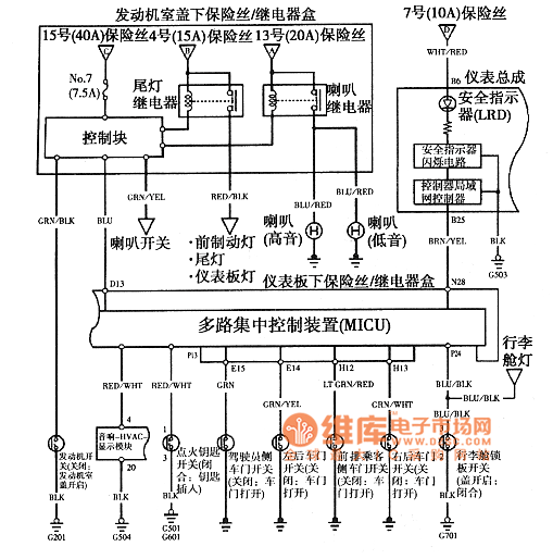 Odyssey 2003 model safety alarm remote control start system circuit diagram 2