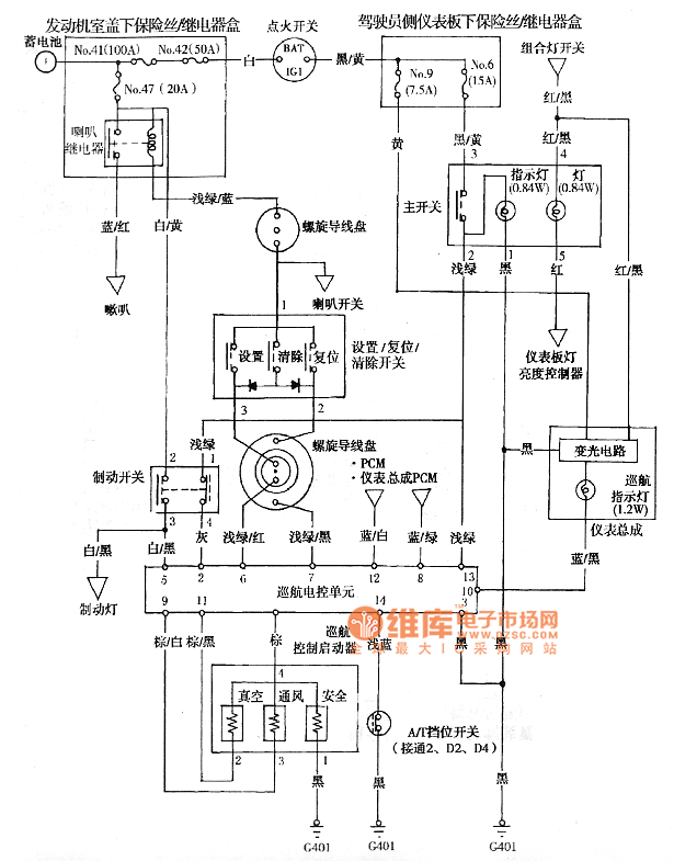 Accord Cruise System Circuit Diagram