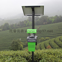 Networked suction insecticidal lamp